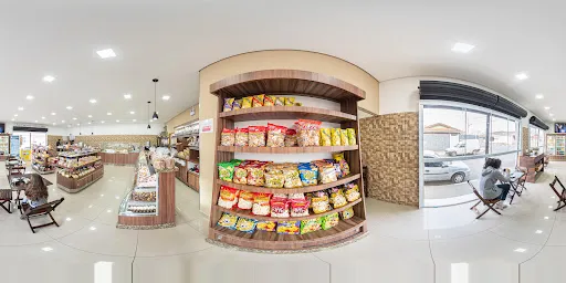 Panorama 360° de Panificadora Rei dos Pães, São Miguel Arcanjo, no Google Maps